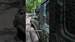 Bottomed Out!  Sketchy Rancho Trail #rhinousa #offroad #mud #jeepgrandcherokee #stuck