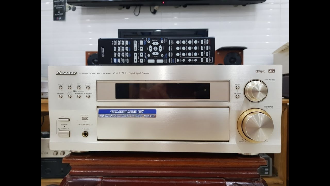 Pioneer VSA-D7EX AV AMPLIFIER AVサラウンドアンプ 5.1 Pioneer of