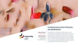 Mr. Jerrold McGrath, Program Lead, Goethe-Institut Toronto, Algorithmic Culture Series - Art and AI