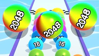 Ball Run 2048 - All Levels Gameplay Android,iOS Level 151-160 screenshot 2