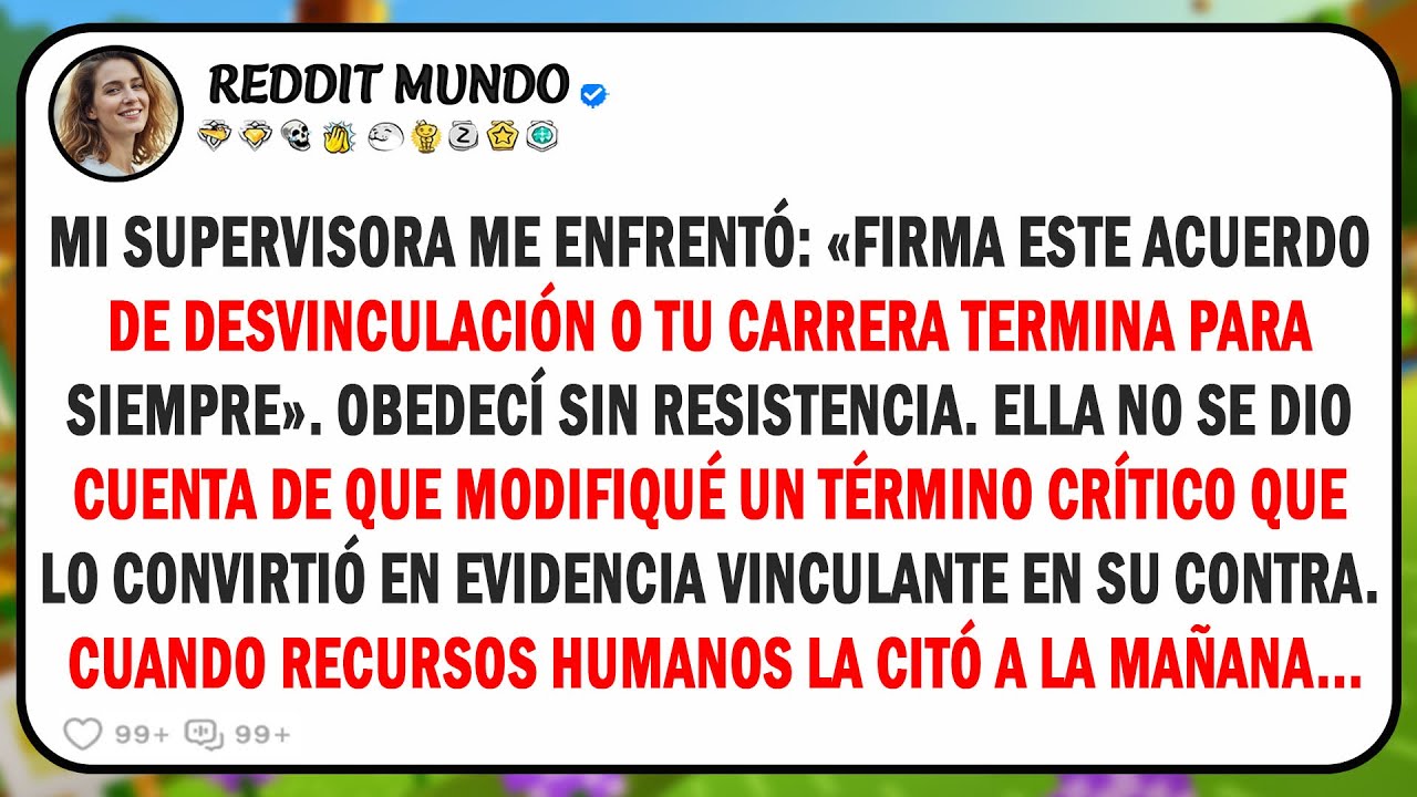 Presionada para firmar los papeles de despido, lo que mi firma realmente autorizaba era diferente...