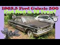 First Start in 30 Years? 1963.5 Ford Galaxie 500 Hardtop Resurrection: Will She Run? Old Car Drama