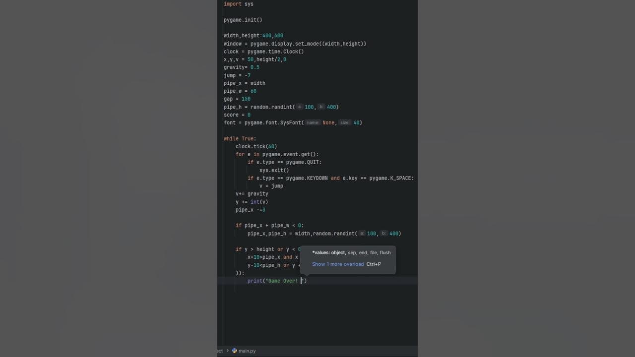 Build a Game in Python | Simple Pygame Project for Beginners # ...