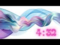 5 Minute Classroom Timer - Abstract Digital Art