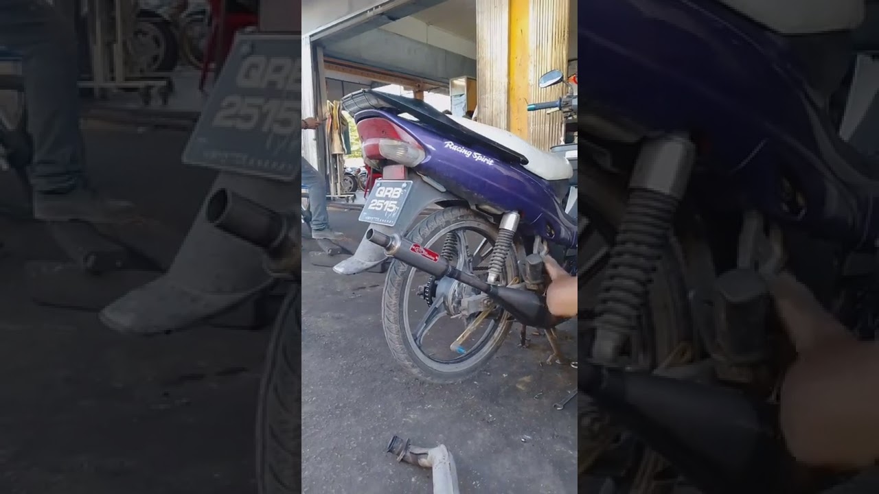 testing pipe on gtc racing exhaust for ss2 dual clutch 🥳