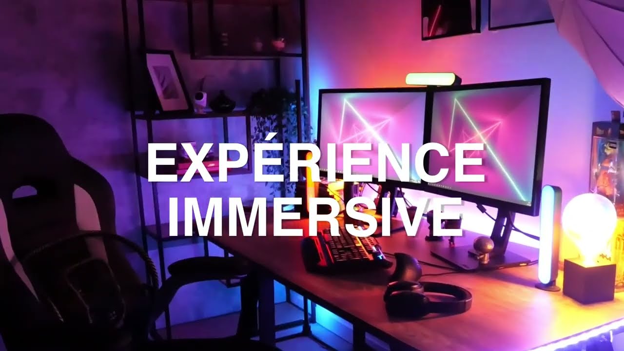 LAMPE À POSER LED RVB