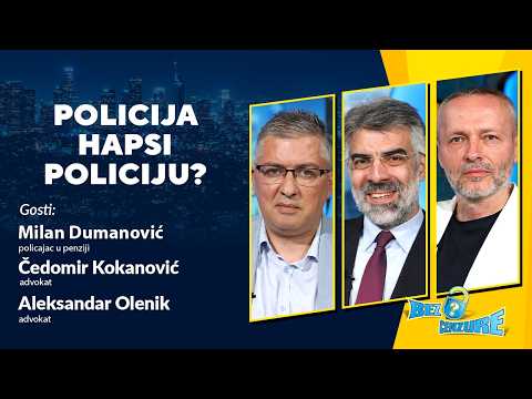 BEZ CENZURE | Policija hapsi policiju? | Milan Dumanović, Čedomir Kokanović i Aleksandar Olenik