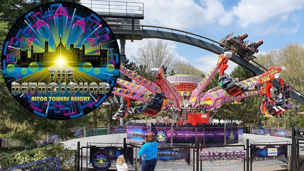 Retro Squad rides at Alton Towers NEW for 2021 YouTube