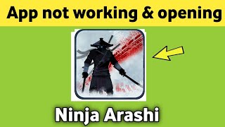 Ninja Arashi Game not working & opening Crashing Problem Solved screenshot 2