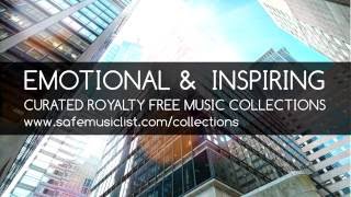 Emotional inspirational music collection playlist for corporate video
editing