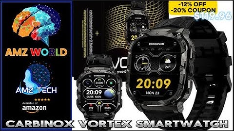 Review CARBINOX Vortex Smartwatch, Amazon