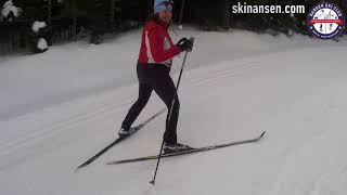 How to Ski Uphill on X-Country Skis (Nansen Ski Club Lessons)