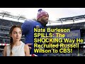Nate Burleson SPILLS: The SHOCKING Way He Recruited Russell Wilson to CBS!