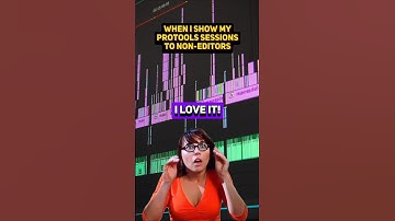 When I Show My Protools Session to Non-Editors #editing #funny #protools