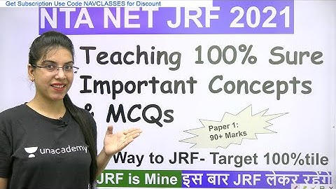 NTA NET JRF Paper 1 | Teaching 100% Sure Important Concepts & MCQs | Navdeep Kaur #levelsofteaching