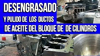 Renovación de un motor: proceso de pulido y descontaminación de los conductos de aceite by TALLER JAJI 313 views 1 month ago 15 minutes