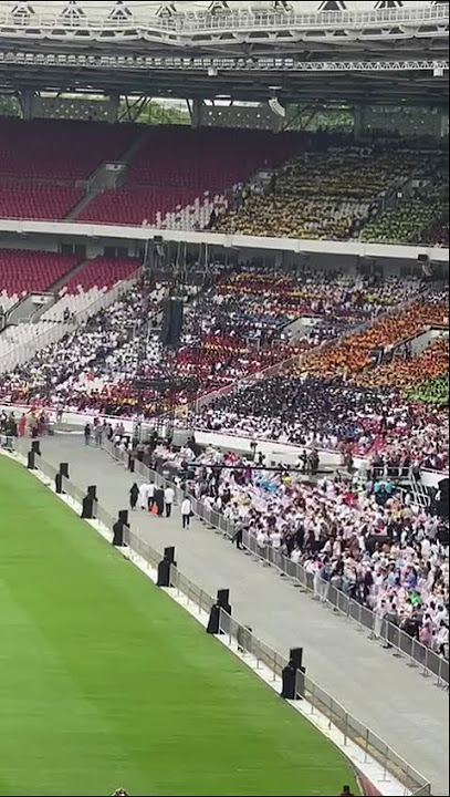 Misa bersama Bapak Suci Paus Fransiskus @Gelora Bung Karno. Senayan,Jakarta (2).Sept 2024