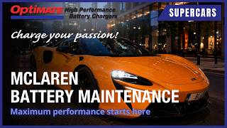 How to Charge a McLaren Artura Battery | OptiMate G10 12V/16V