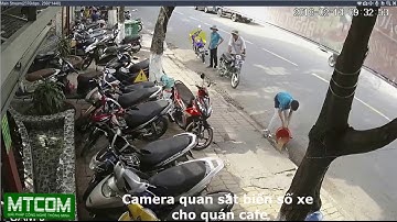 Lắp đặt camera quan sát biển số xe cho quán cafe Mỹ Tho - Tiền Giang