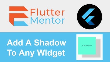 Flutter - How To Add a Shadow Under a Container (BoxShadow Tutorial)