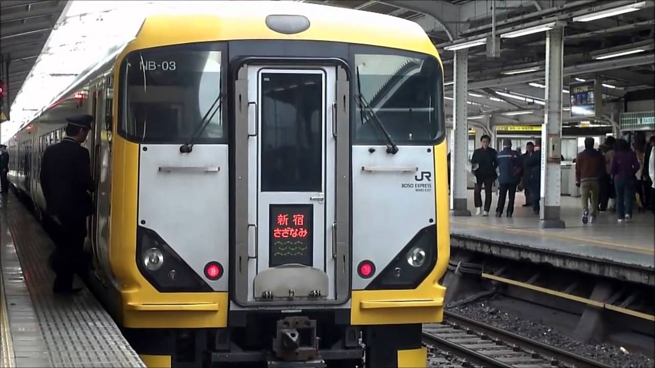新宿さざなみ3号 E257系 秋葉原駅 Youtube