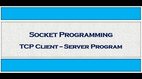 TCP Socket Program