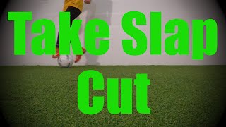 Take Slap Cut - Static Ball Control Drills - Soccer (Football) Coerver Training (U8-U9)