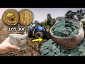 НАЙДЕН ГОРШОК С ТЫСЯЧАМИ МОНЕТ, ЗОЛОТО И ДОРОГИЕ УКРАШЕНИЯ!!! Топ лотов виолити #71