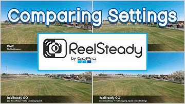 ReelSteady GO - FPV - Smoothness Settings Comparison