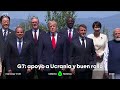 Primer G7 con los líderes de acuerdo - laSexta Noticias