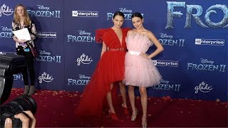 Merrell Twins Frozen 2 World Premiere Red Carpet