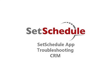 Troubleshooting Guide - CRM