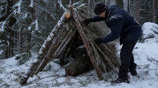 48 Hours Alone in -50°C Snow – Extreme Winter Survival