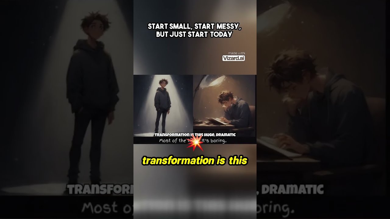 Start Small  Start Messy  But Just Start Today 