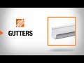 Types of gutters  the home depot