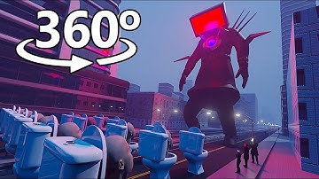 Skibidi Toilet in 360° | VR / 4K