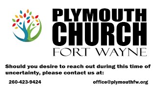 Pymouth Congregational Fort Wayne Live Sunday Service September 20, 2026