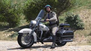 Gta 5 San Andreas Highway Patrol Motorbike Sahp Siren Demo