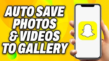 How To Auto Save Snapchat Photos & Videos to Gallery (2025) - Quick Fix