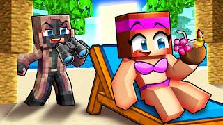 un STALKER m'a suivi en vacances sur Minecraft !