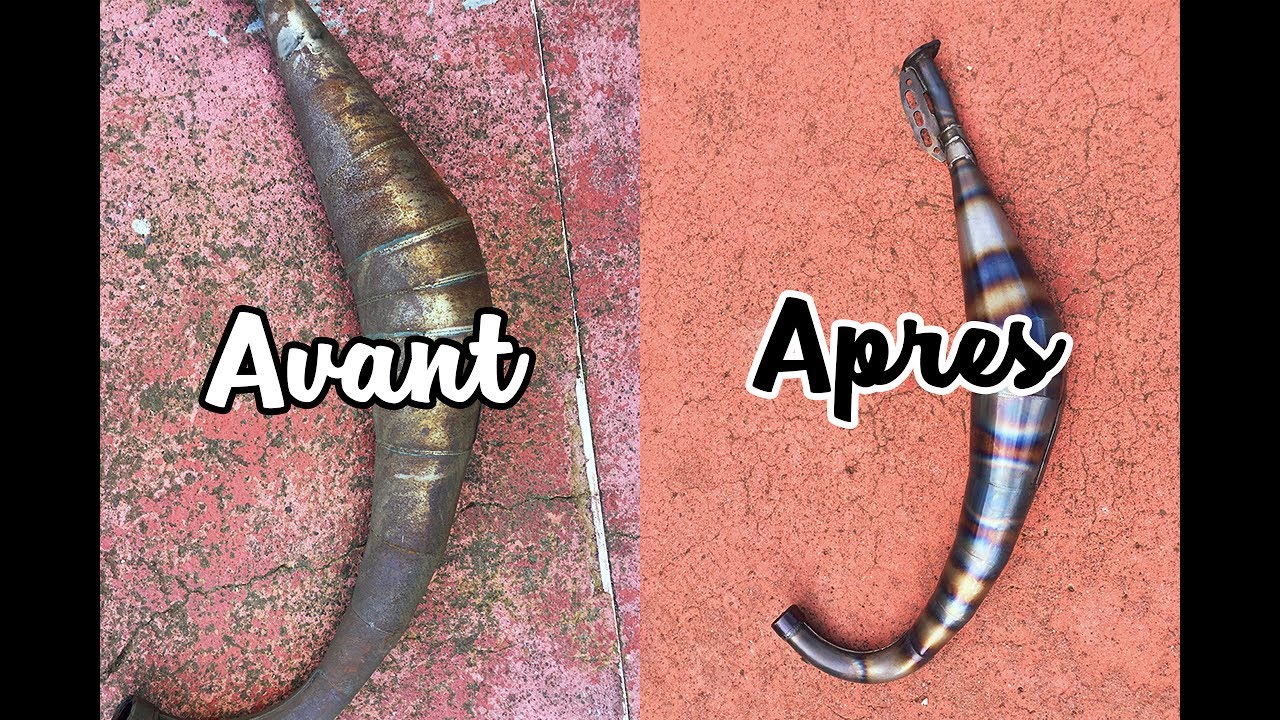 RESTAURATION D'UN POT D'ECHAPPEMENT (HD) - YouTube