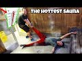 Last To Leave SAUNA Wins $10,000 *GOES HORRIBLY WRONG* - Challenge