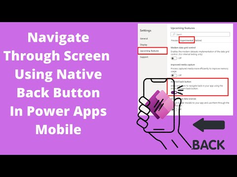 Navigate through screen using Android Back Button in Power Apps Mobile App hqdefault