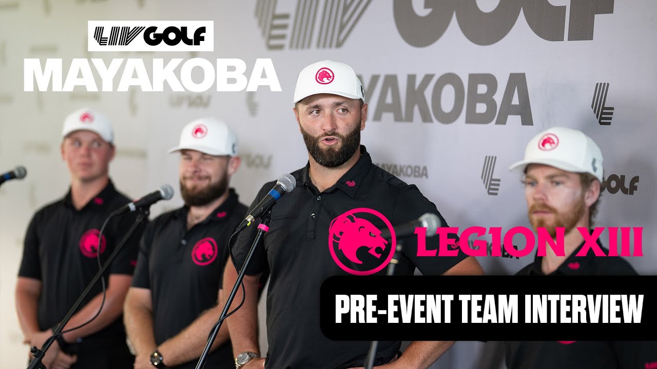 Jon Rahm's Legion XIII Meets the Press for First Time | LIV Golf Mayakoba