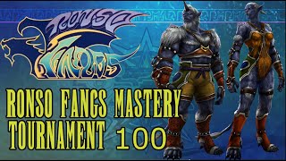 Ronso Fangs Mastery - Tournament 100