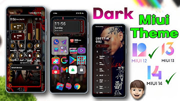 Amazing Miui Dark🖤 Theme - Working in Miui 12,13 & 14 | Amazing Boot Animation - Must Try👍🙂