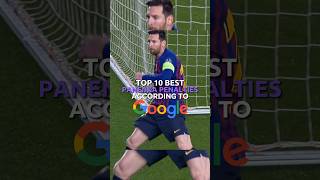 Top 10 best Panenka Penalties According to Google