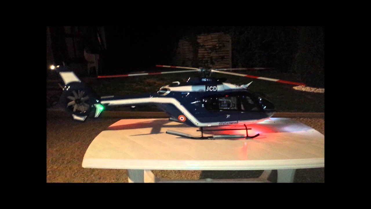 EC 135 RC Gendarmerie de Bron - YouTube