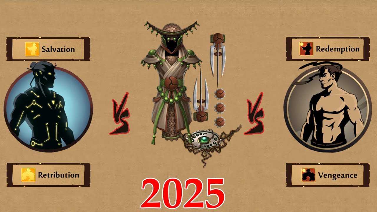 Shadow Fight 2 || FULL MONK SET 「iOS/Android Gameplay」