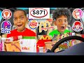 LETTING THE PERSON INFRONT OF US DECIDE WHAT WE EAT FOR 24 HOURS | The Prince Family Clubhouse
